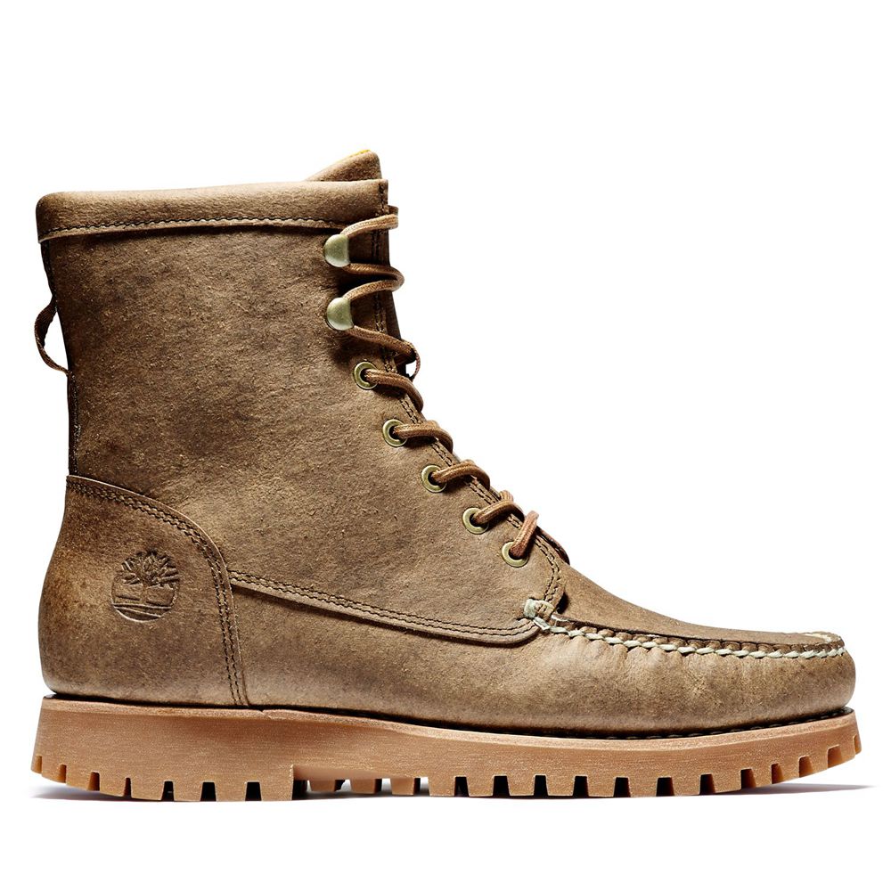 Botas de Nieve Timberland Argentina Hombre - Jackson\'s Landing Ek+ Moc-Toe - Marrones - DROUWB-728